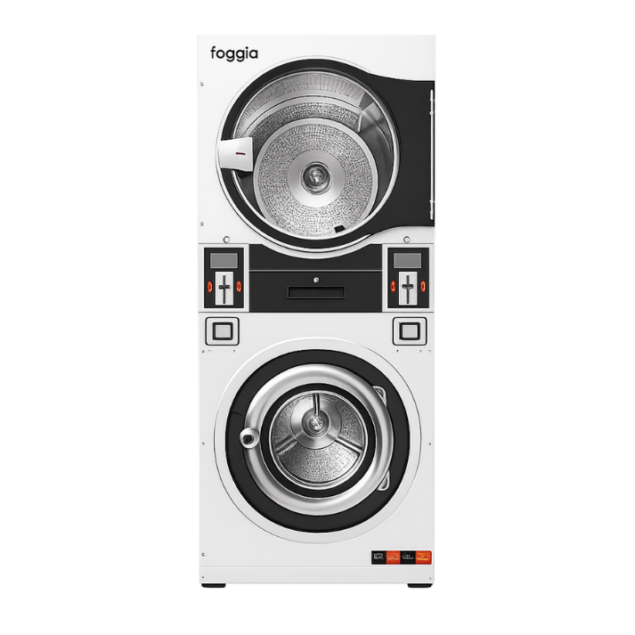 Foggia Coin Stack Washer Dryer Extractor